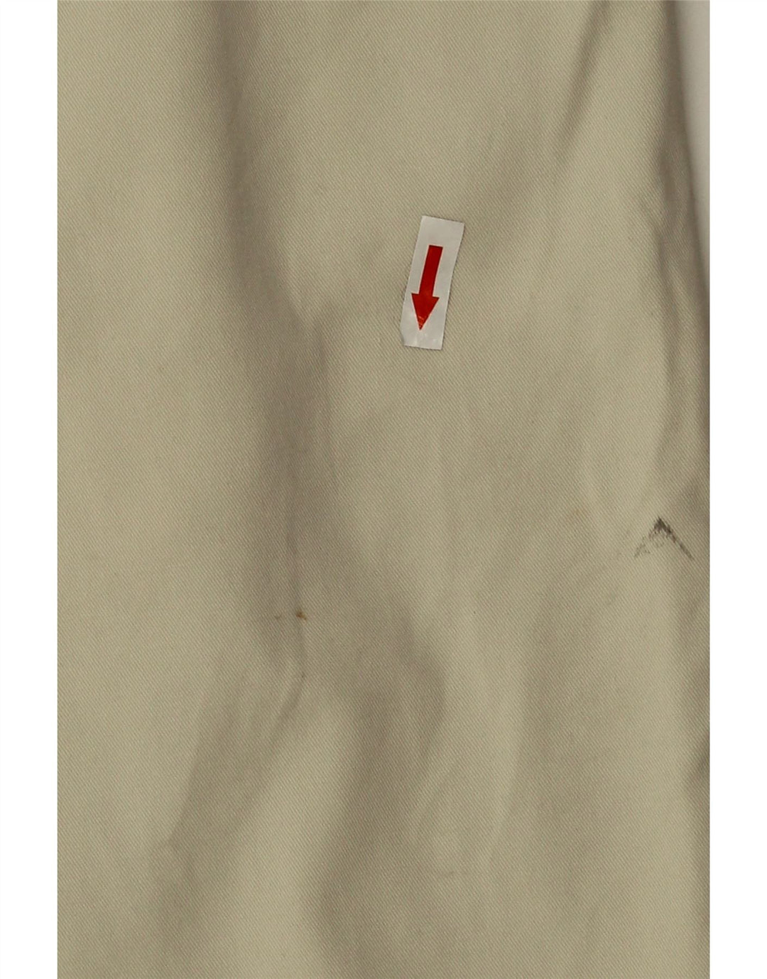 Marks & Spencer Mens Pegged Chino Shorts W38 XL Beige Cotton