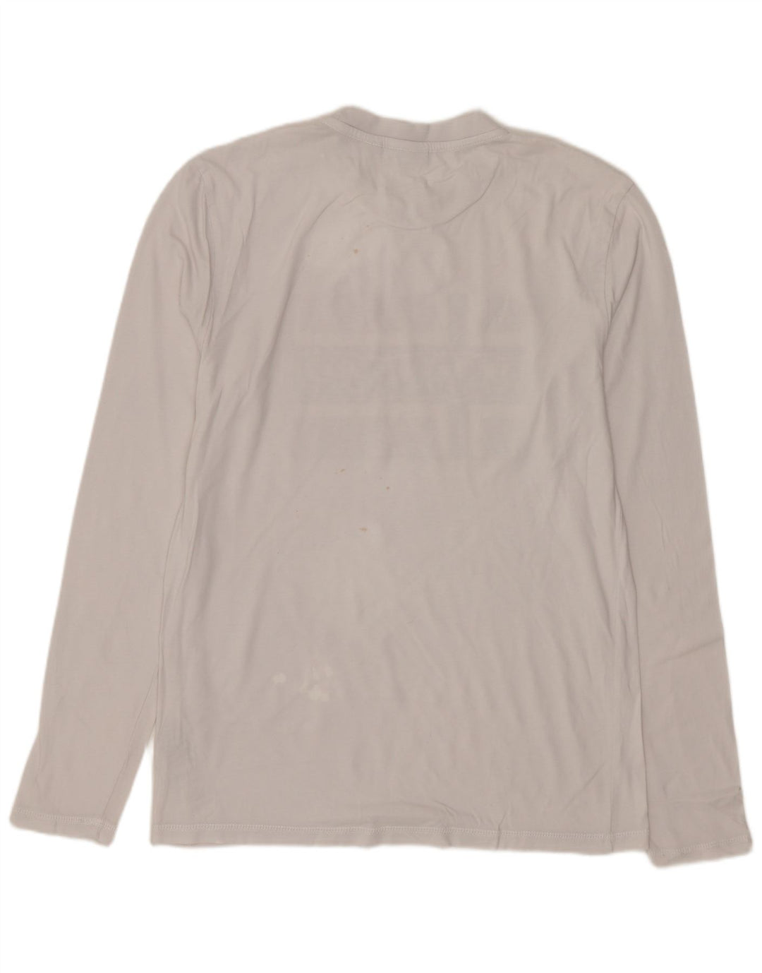 NAPAPIJRI Mens Graphic Top Long Sleeve Medium White Cotton