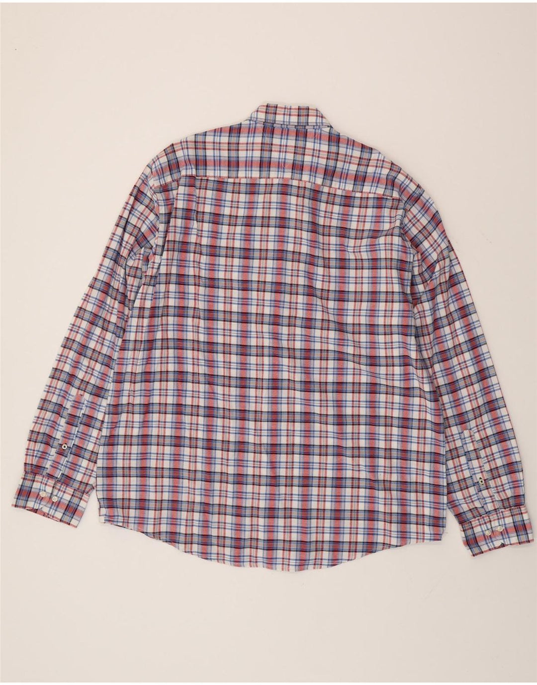 Tommy Hilfiger Mens Regular Fit Shirt 2XL Multicoloured Check Cotton