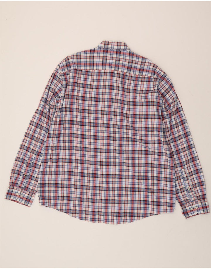 Tommy Hilfiger Mens Regular Fit Shirt 2XL Multicoloured Check Cotton
