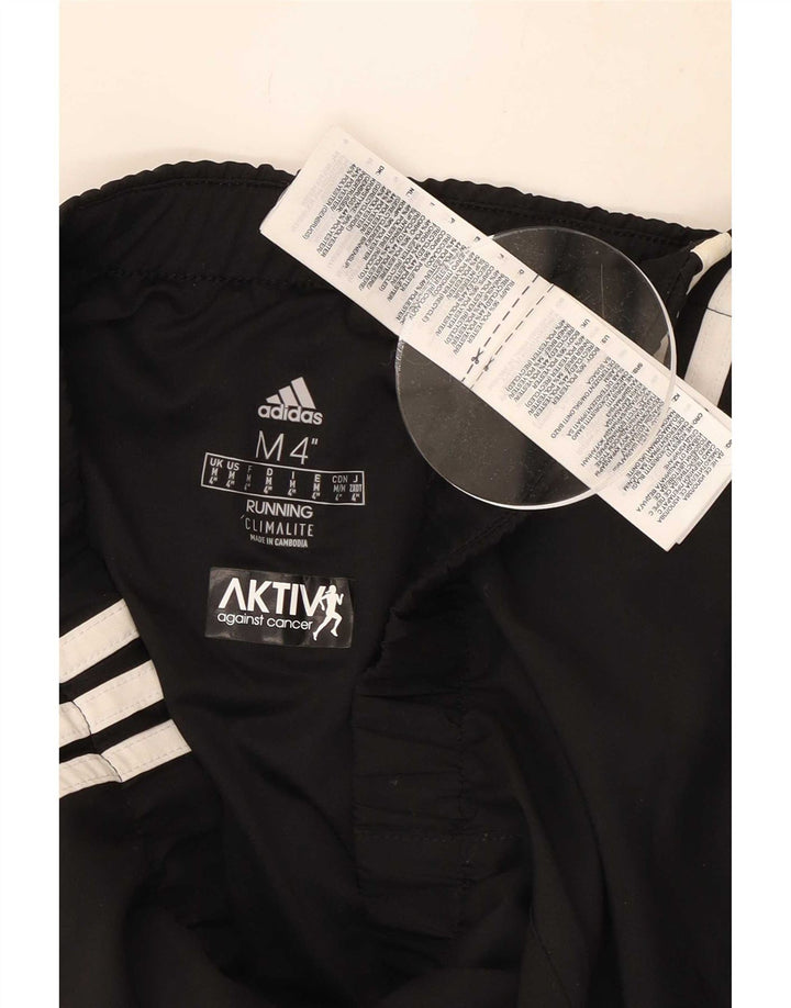 Adidas Womens Climalite Sport Shorts UK 14 Medium Black Polyester
