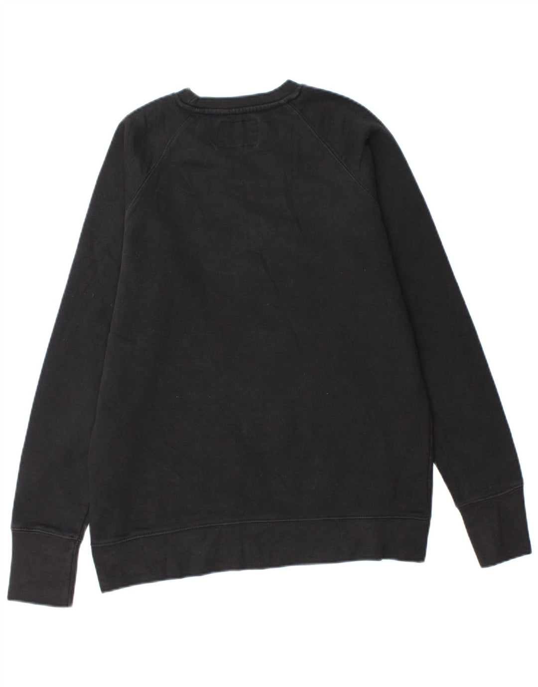 Champion Mens Graphic Sweatshirt Jumper Medium Black Cotton