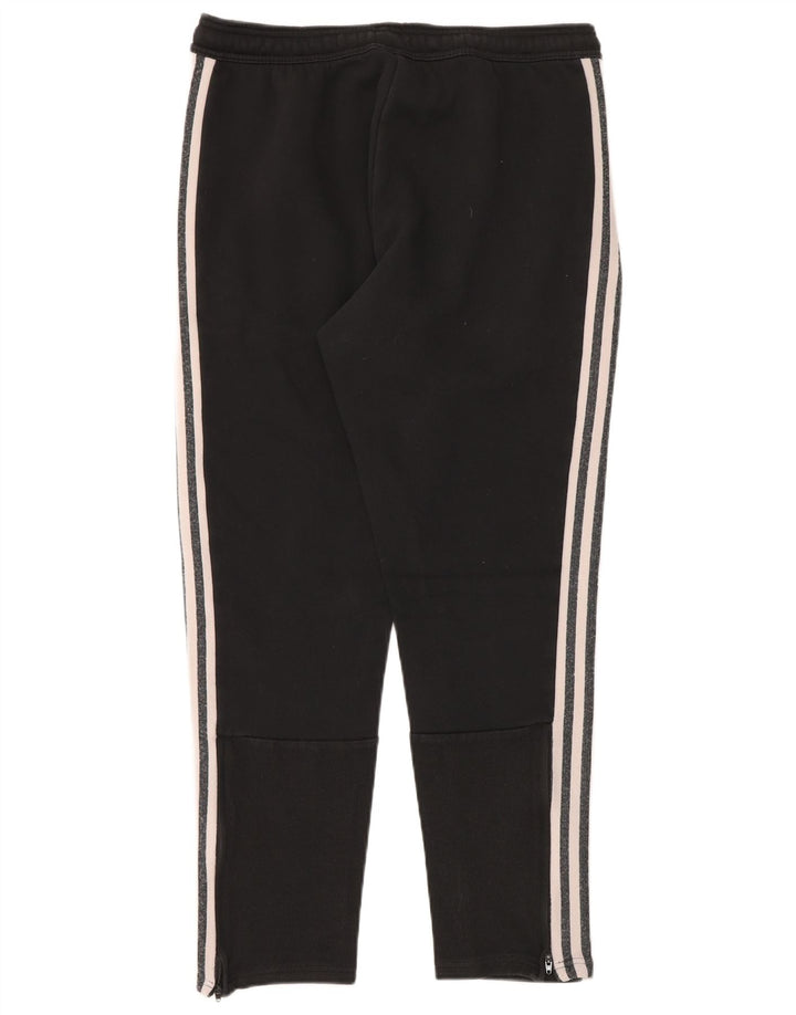 Adidas Mens Tracksuit Trousers Large  Black Cotton