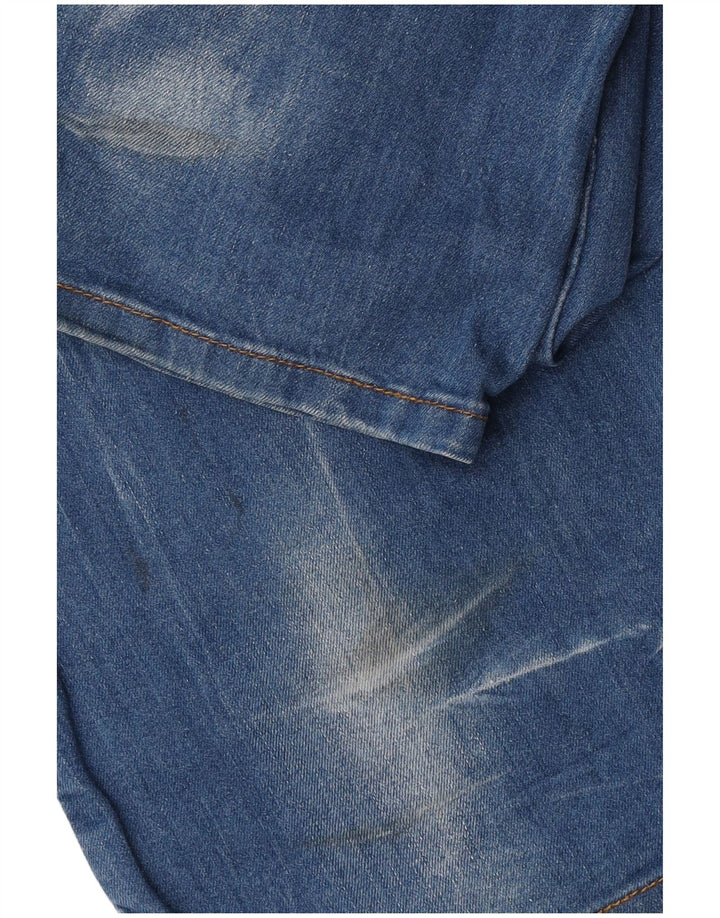 Guess Womens Bootcut Jeans W30 L30 Blue Cotton