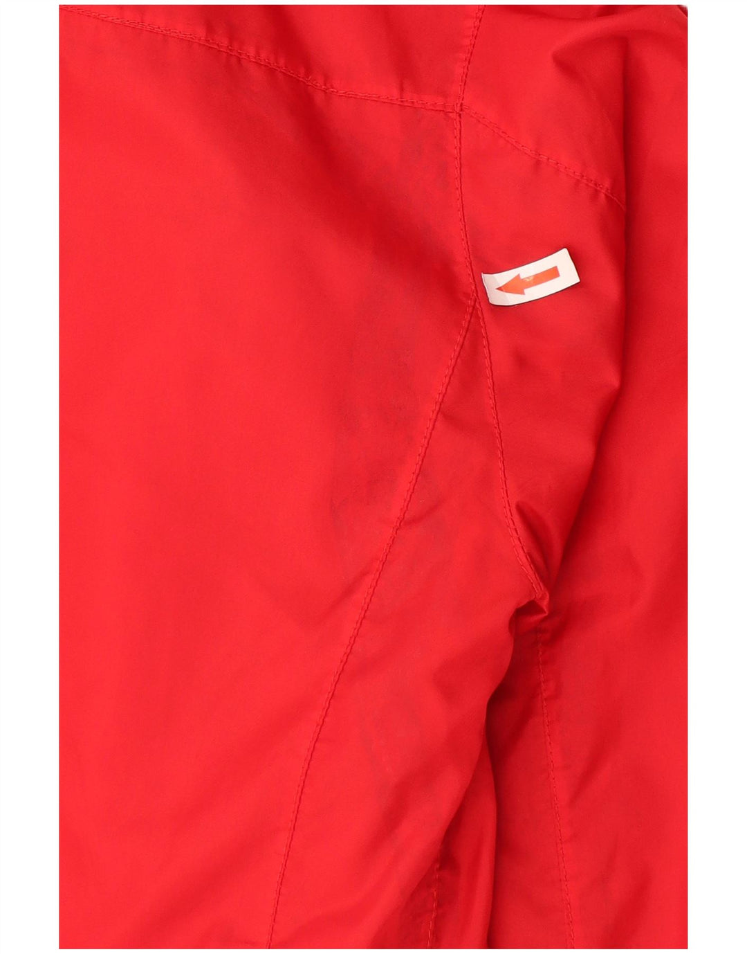 Armani Jeans Womens Windbreaker Jacket UK 12 Medium Red Polyamide