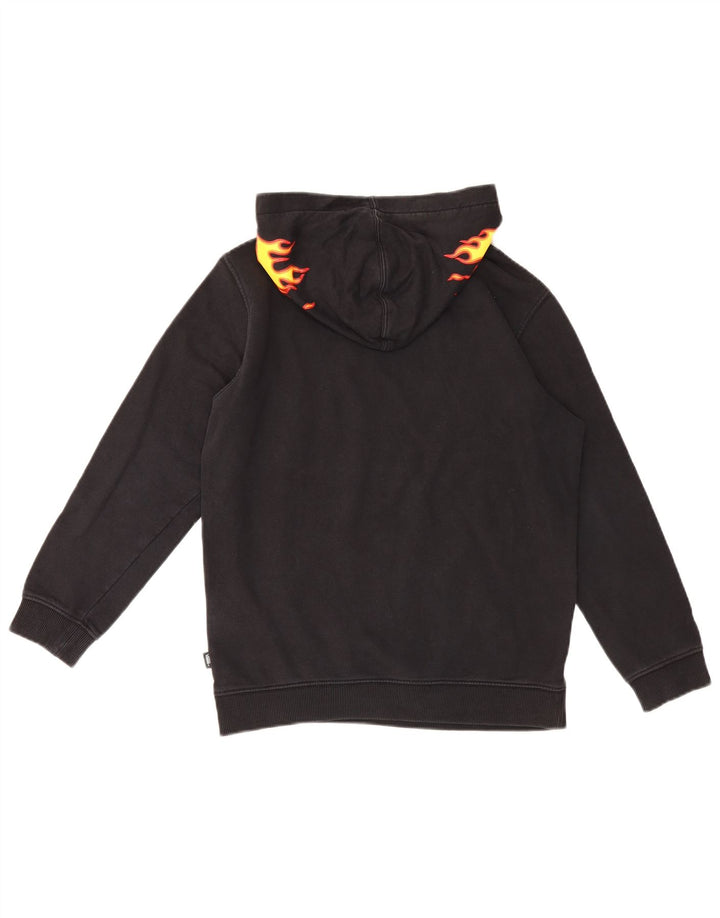 Vans Boys Graphic Hoodie Jumper 12-13 Years Large Black