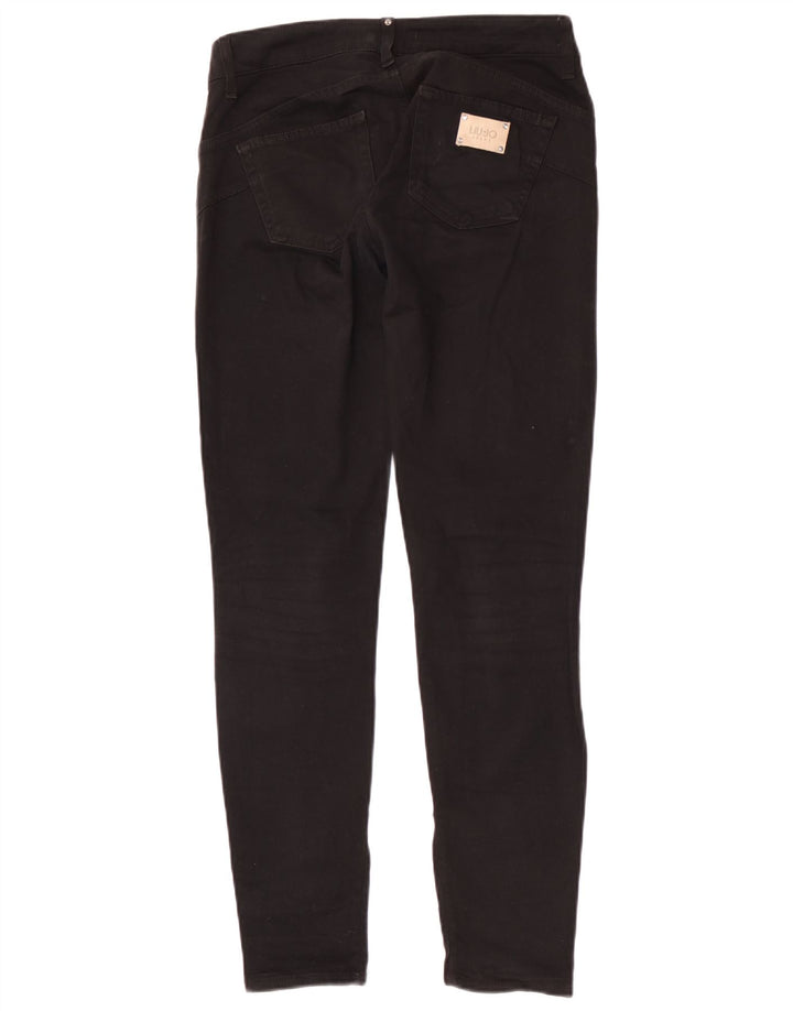 LIU JO Womens Skinny Jeans W30 L31 Black