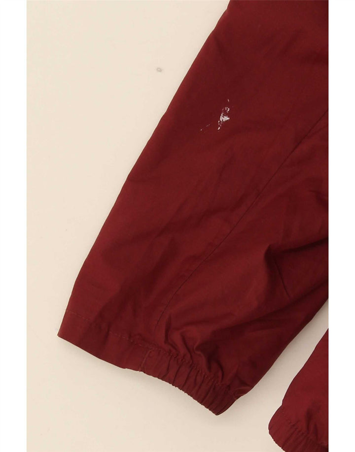 Rohan Mens Hooded Windbreaker Jacket UK 38 Medium Burgundy Polyester