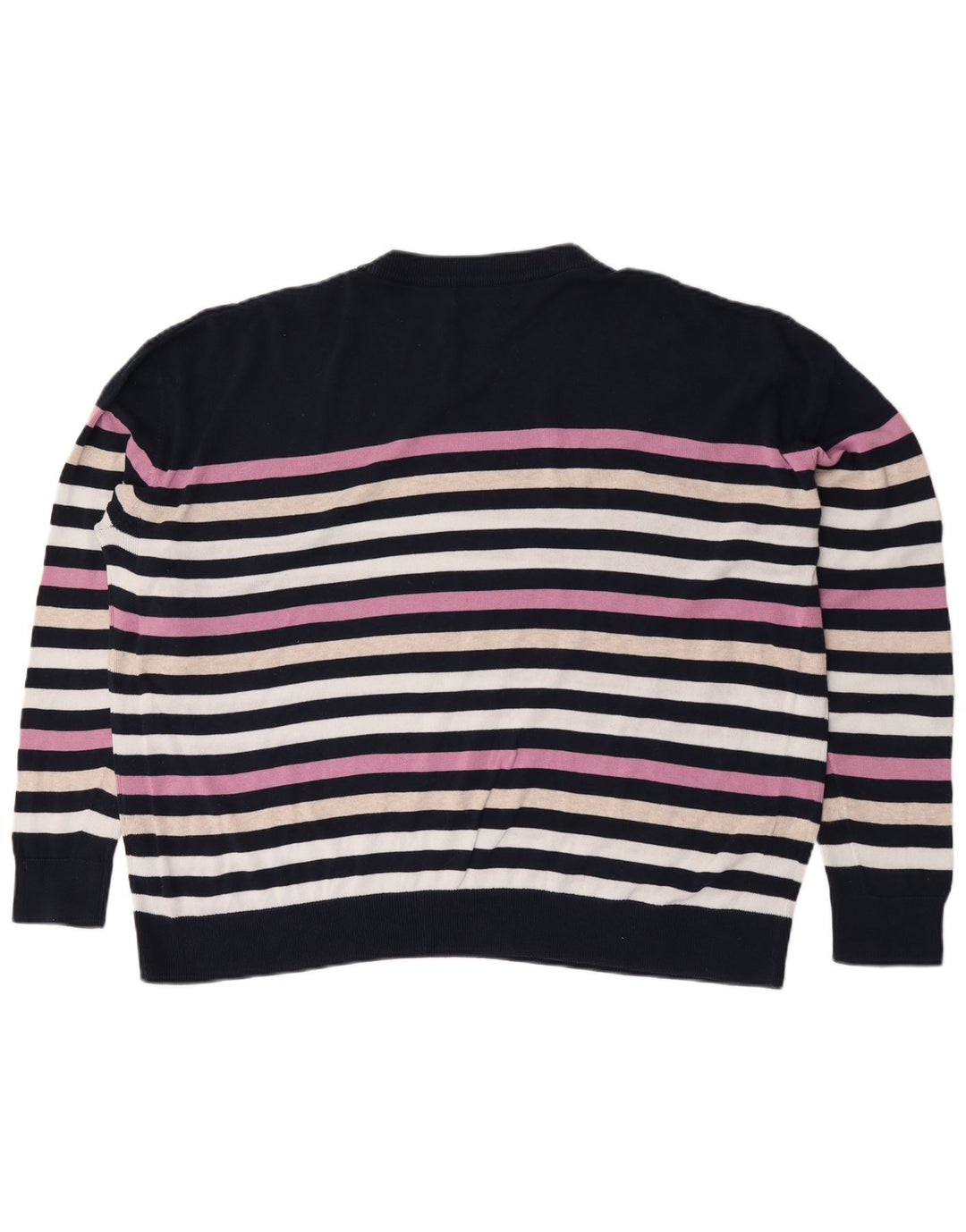 Marks & Spencer Womens Crew Neck Jumper Sweater UK 18 XL Multicoloured