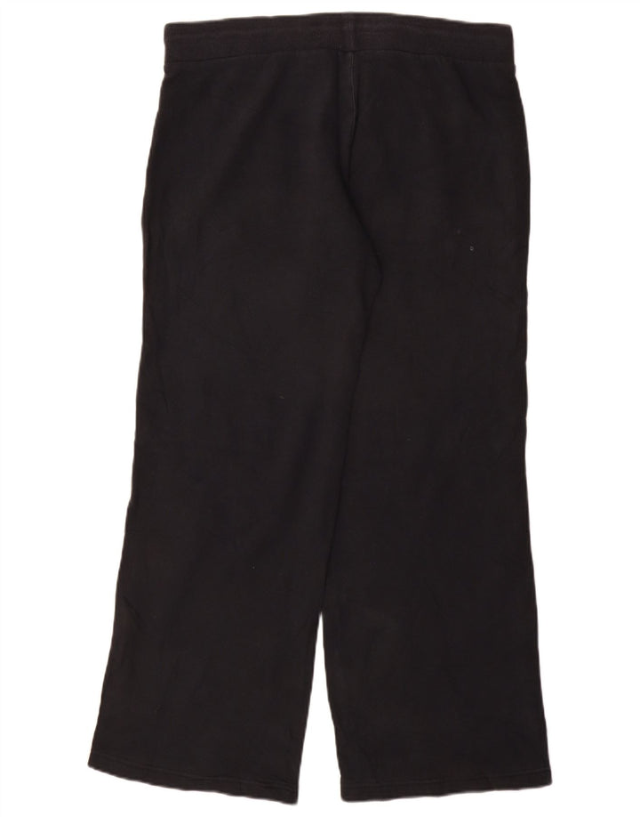 NIKE Womens Tracksuit Trousers UK 14 Medium Black Cotton