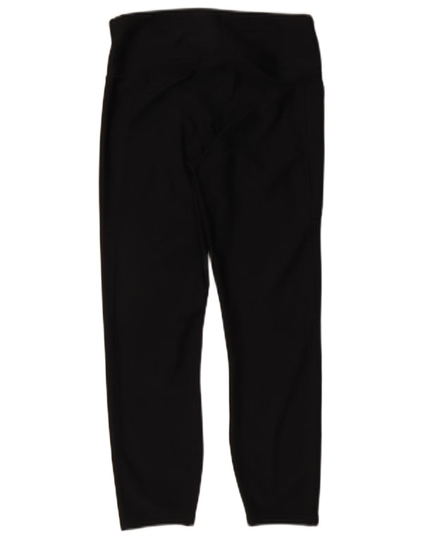 Under Armour Womens Heat Gear Capri Leggings UK 12 Medium  Black