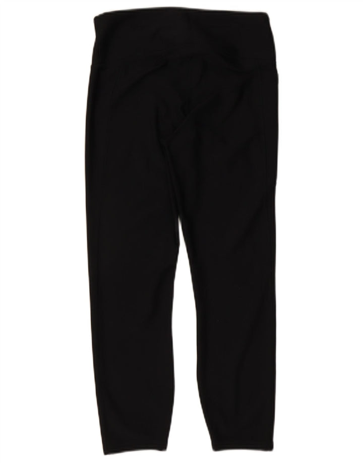 Under Armour Womens Heat Gear Capri Leggings UK 12 Medium  Black
