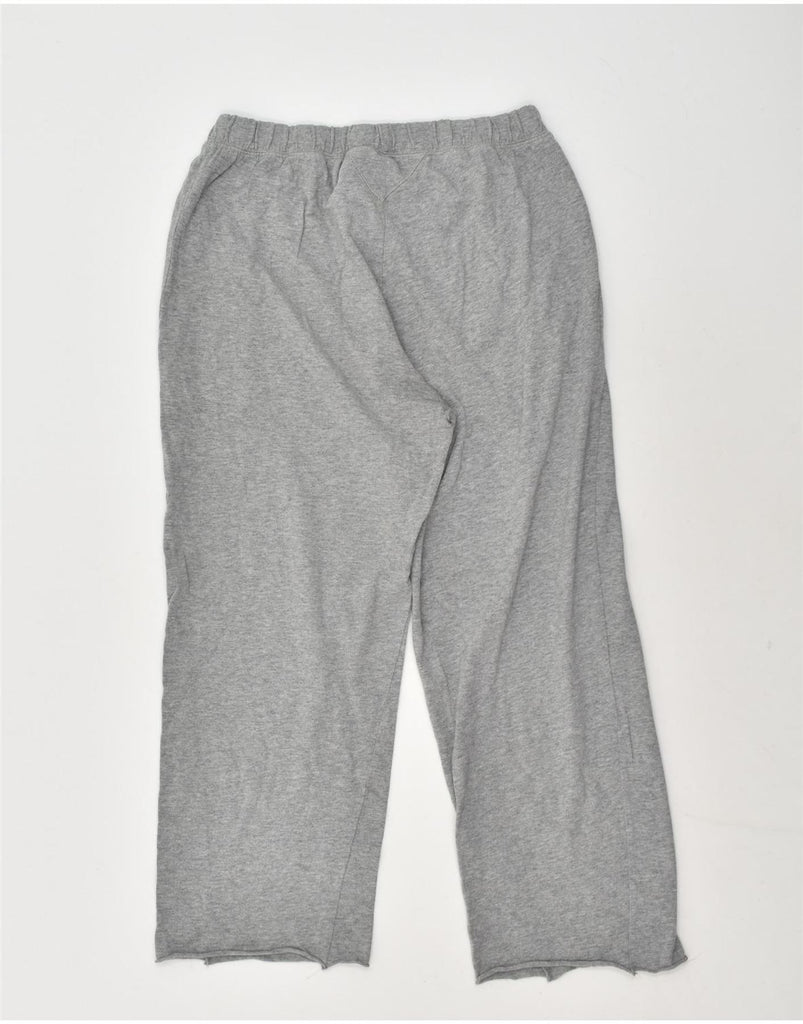 NIKE Mens Tracksuit Trousers UK 34/36 Large Grey Cotton | Vintage Nike | Thrift | Second-Hand Nike | Used Clothing | Messina Hembry 