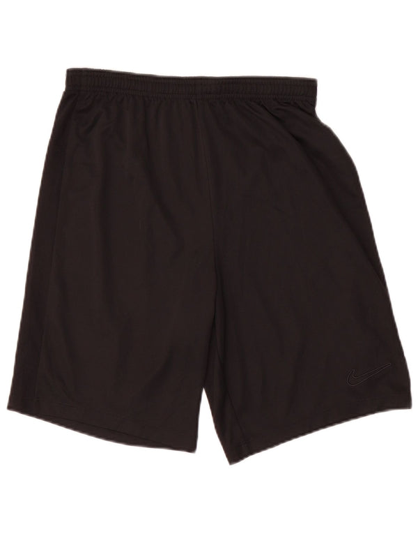 Nike Boys Dri Fit Sport Shorts 13-14 Years XL Black Polyester