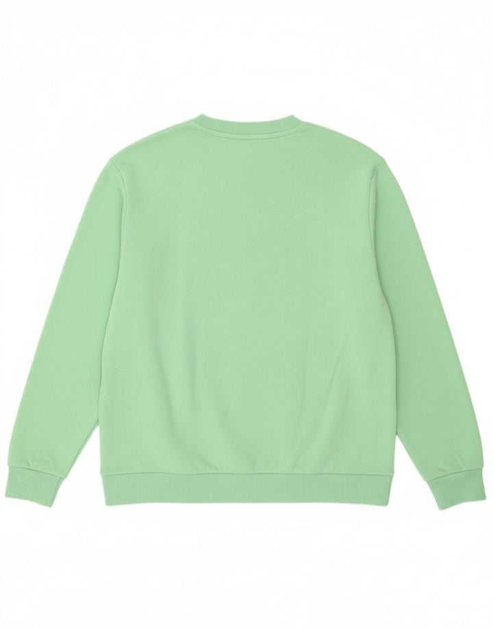 Kappa Mens Graphic Sweatshirt Jumper 2XL Green Cotton