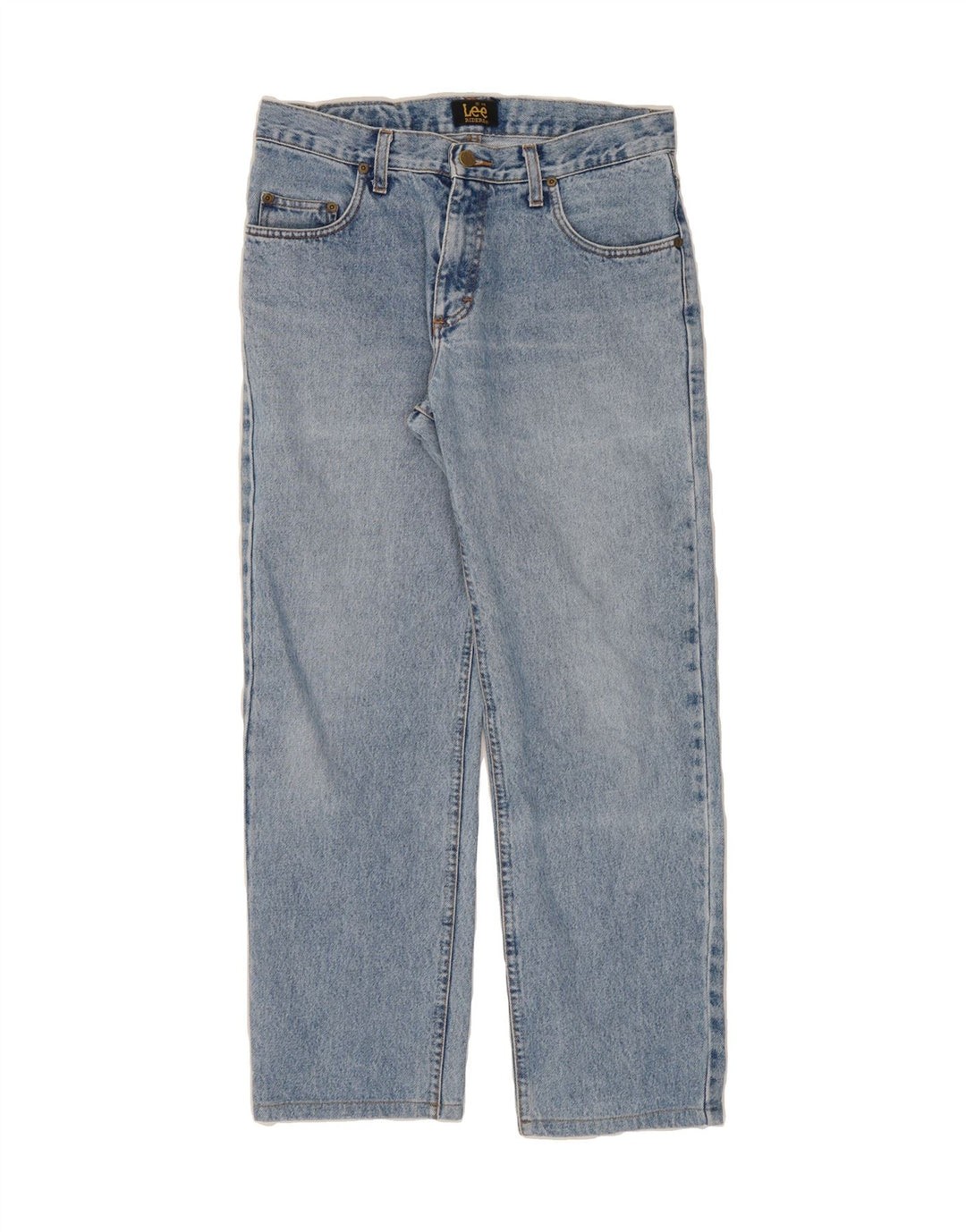 LEE Womens Riders Straight Jeans  W31 L28 Blue Cotton Vintage Lee and Second-Hand Lee from Messina Hembry 