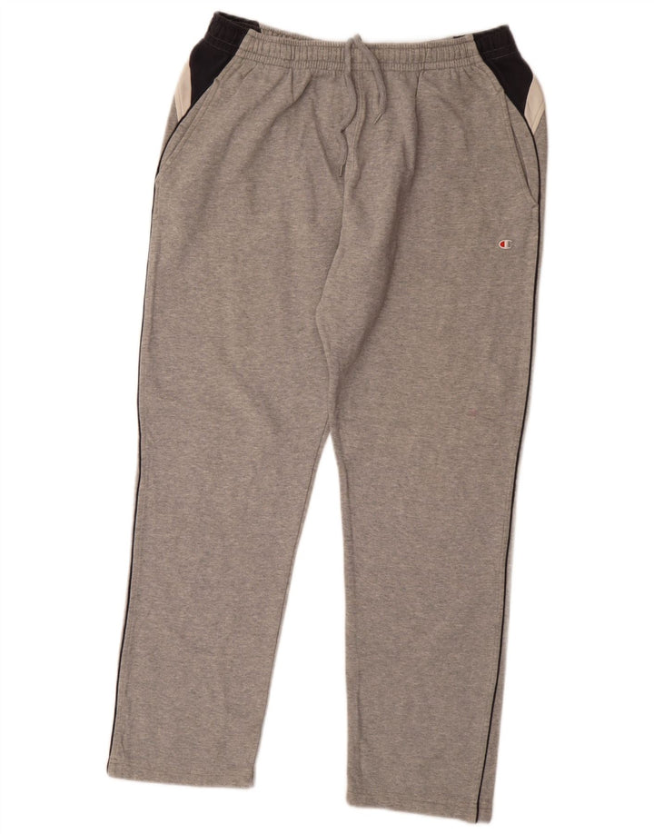 Champion Mens Tracksuit Trousers XL Grey Colourblock