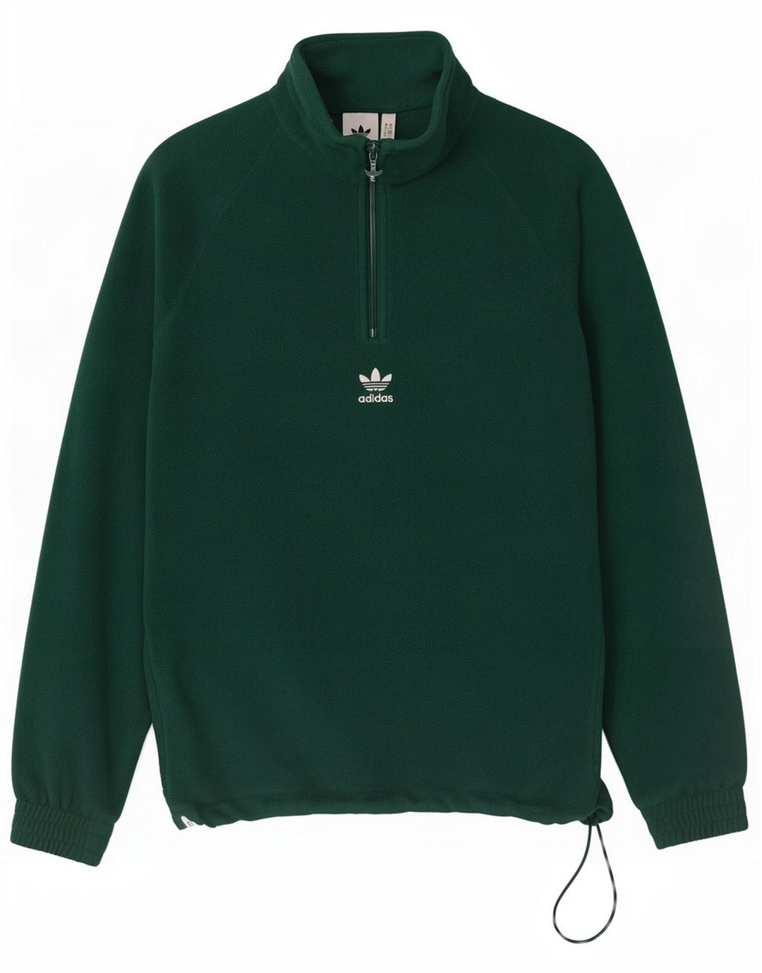 Adidas Mens Graphic Fleece Jumper Small Green Polyester