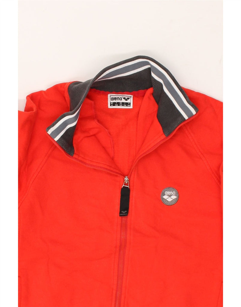 ARENA Boys Tracksuit Top Jacket 9-10 Years Red Cotton | Vintage Arena | Thrift | Second-Hand Arena | Used Clothing | Messina Hembry 
