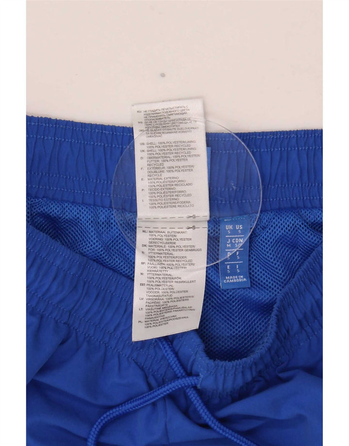 Adidas Mens Sport Shorts Small Blue Polyester