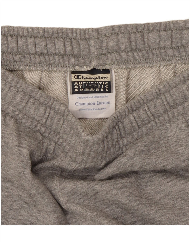 Champion Mens Tracksuit Trousers XL  Grey Flecked Cotton