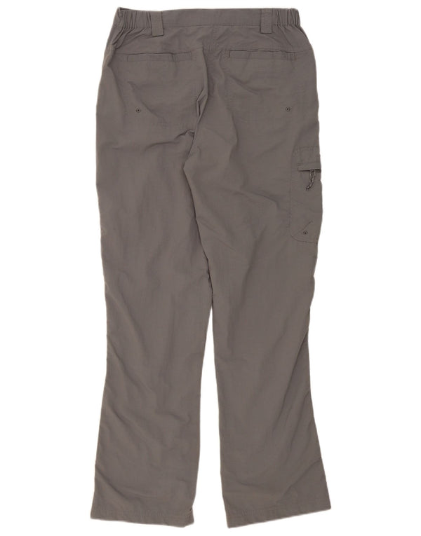 Mountain Warehouse Womens Hiking Cargo Trousers UK 10 Small W30 L30 Grey