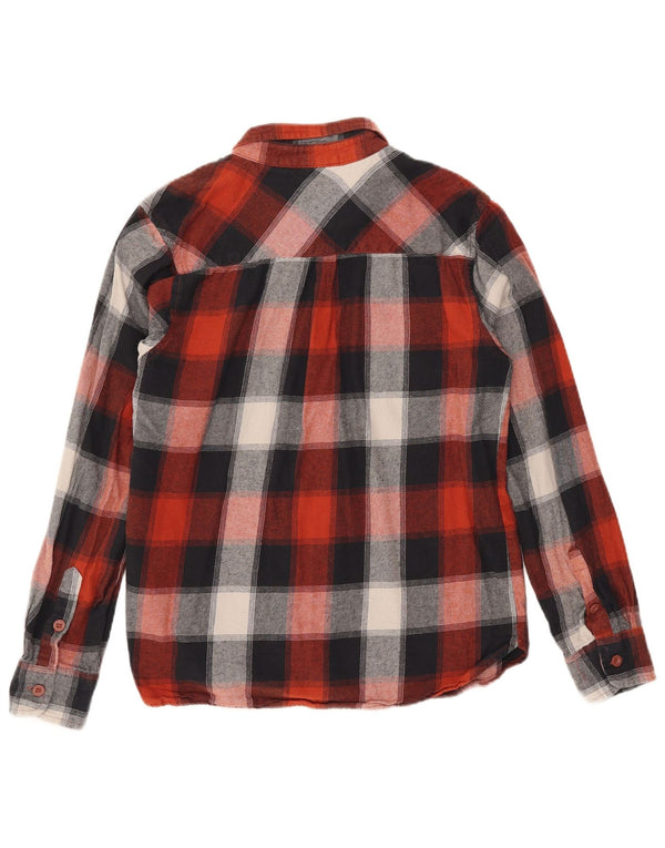 Mountain Warehouse Mens Flannel Shirt Medium Red Check Cotton