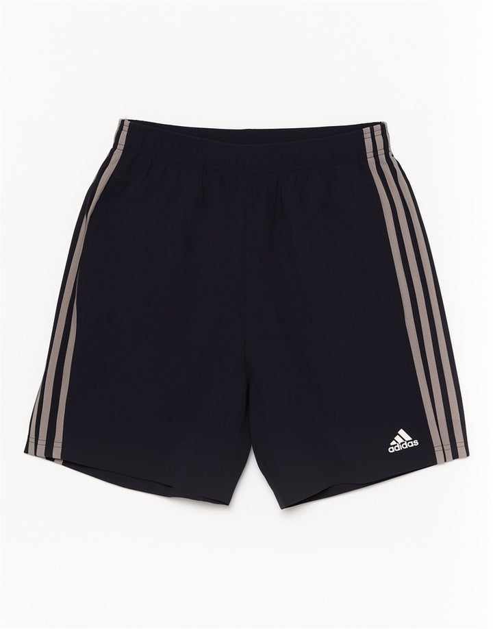 Adidas Mens Sport Shorts Medium Navy Blue Polyester Sports