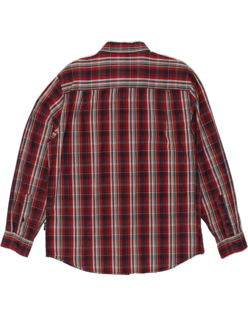 WRANGLER Mens Casual Shirt XL Red Check Cotton | Vintage Wrangler | Thrift | Second-Hand Wrangler | Used Clothing | Messina Hembry 