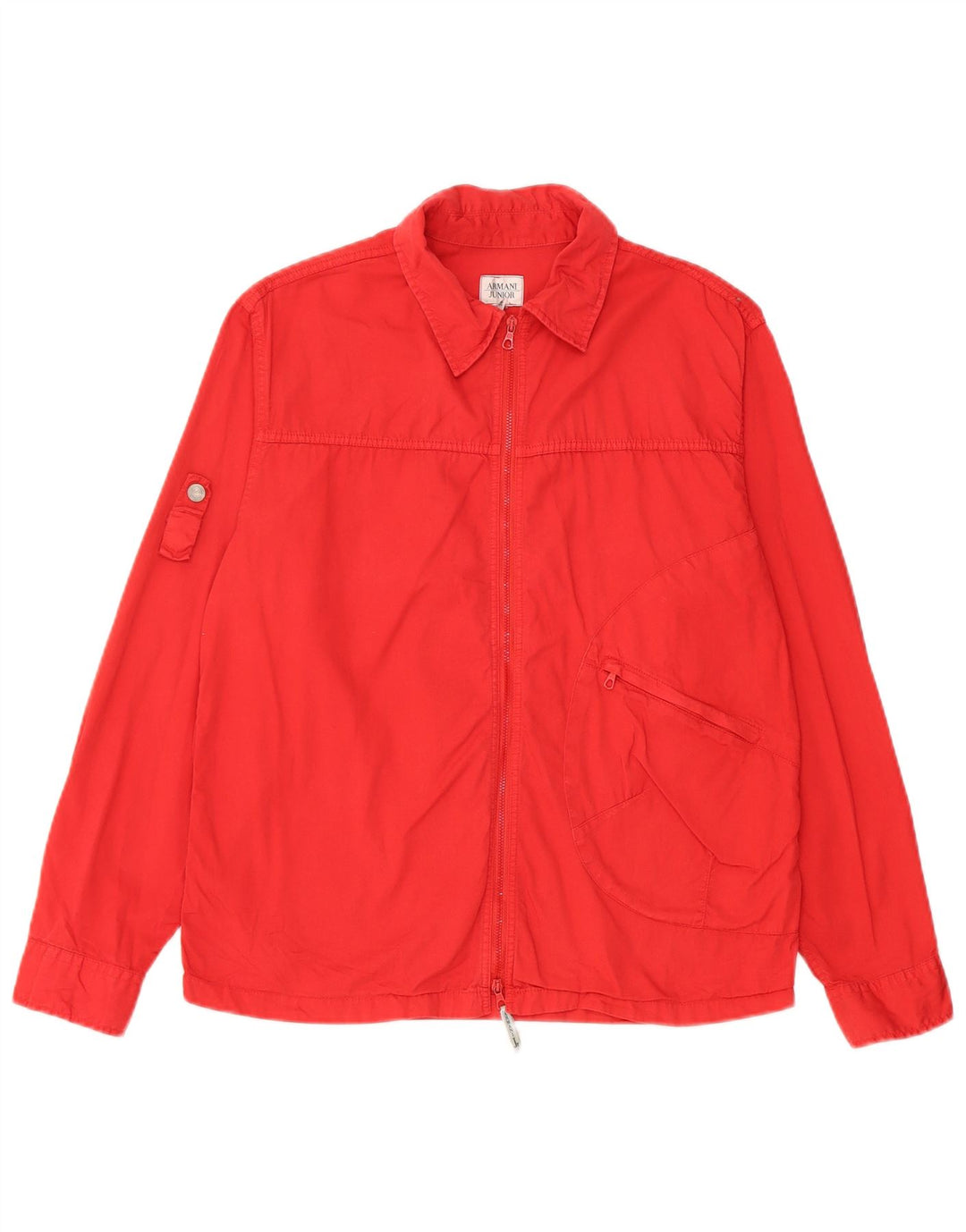 ARMANI Boys Bomber Jacket 11-12 Years Red