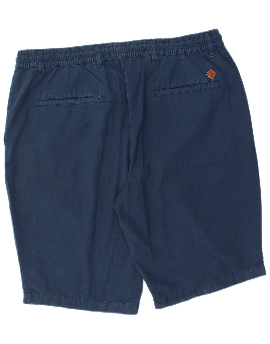 Carrera Mens Regular Chino Shorts XL W38  Navy Blue Cotton