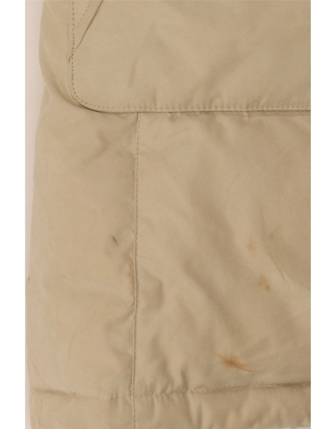 Fila Womens Padded Coat UK 14 Large Beige Polyester