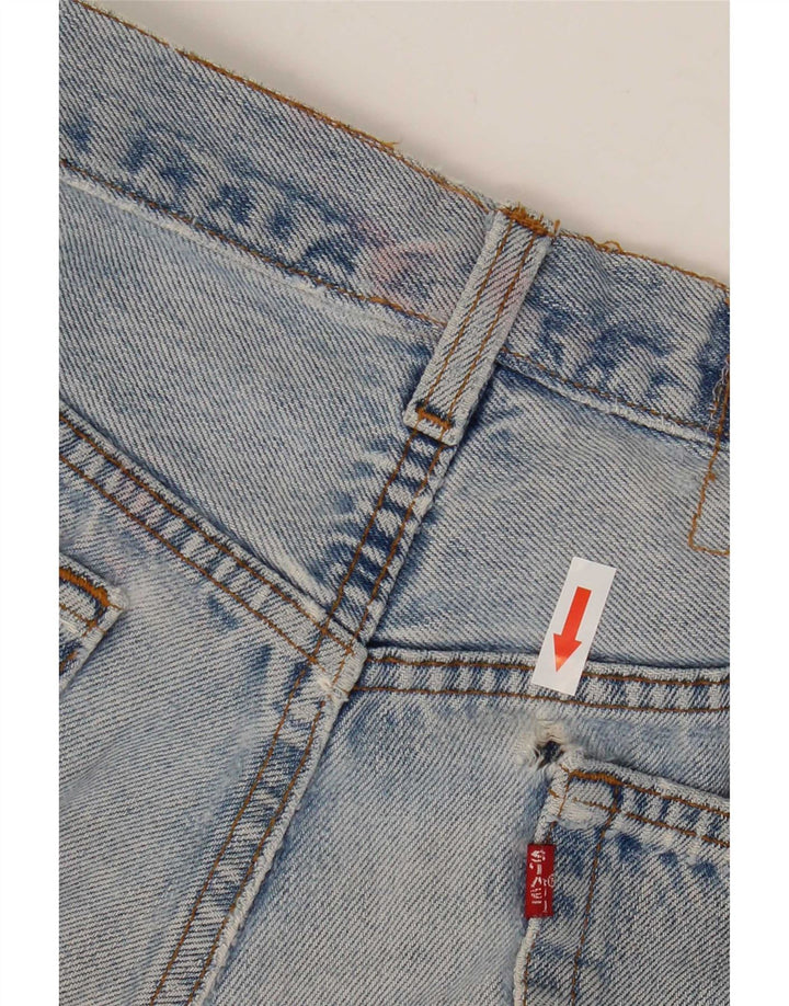 Levi's Womens Denim Shorts W28 Medium Blue