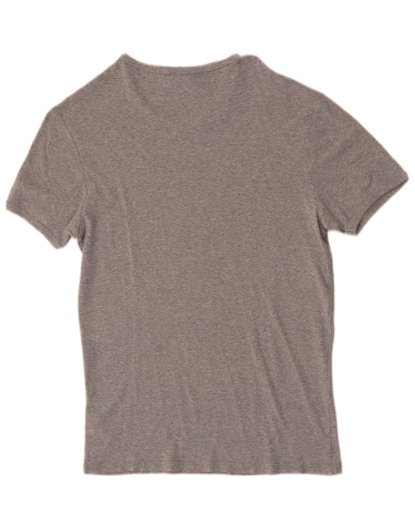 G-Star Womens T-Shirt Top UK 16 Large Grey Cotton