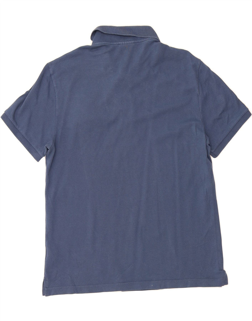 LACOSTE Mens Regular Fit Polo Shirt Size 4 Medium Navy Blue Cotton Vintage Lacoste and Second-Hand Lacoste from Messina Hembry 