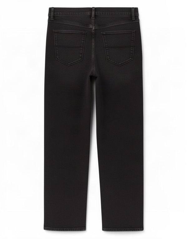 Marks & Spencer Mens Straight Jeans W32 L29 Black Cotton