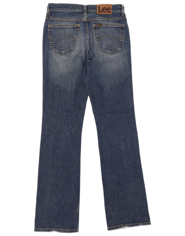 Lee Womens REED Bootcut Jeans W33 L34 Blue Cotton