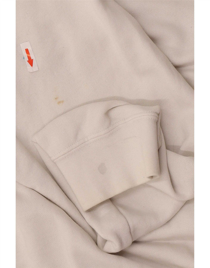 Nike Mens Graphic Sweatshirt Jumper XL White Cotton