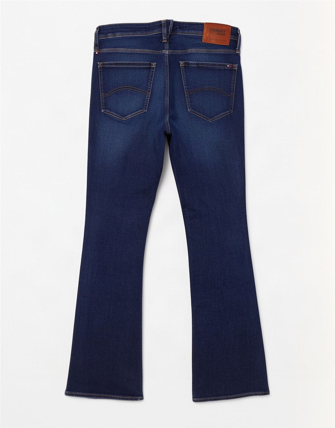 Tommy Hilfiger Mens Bootcut Jeans W34 L32 Blue Cotton