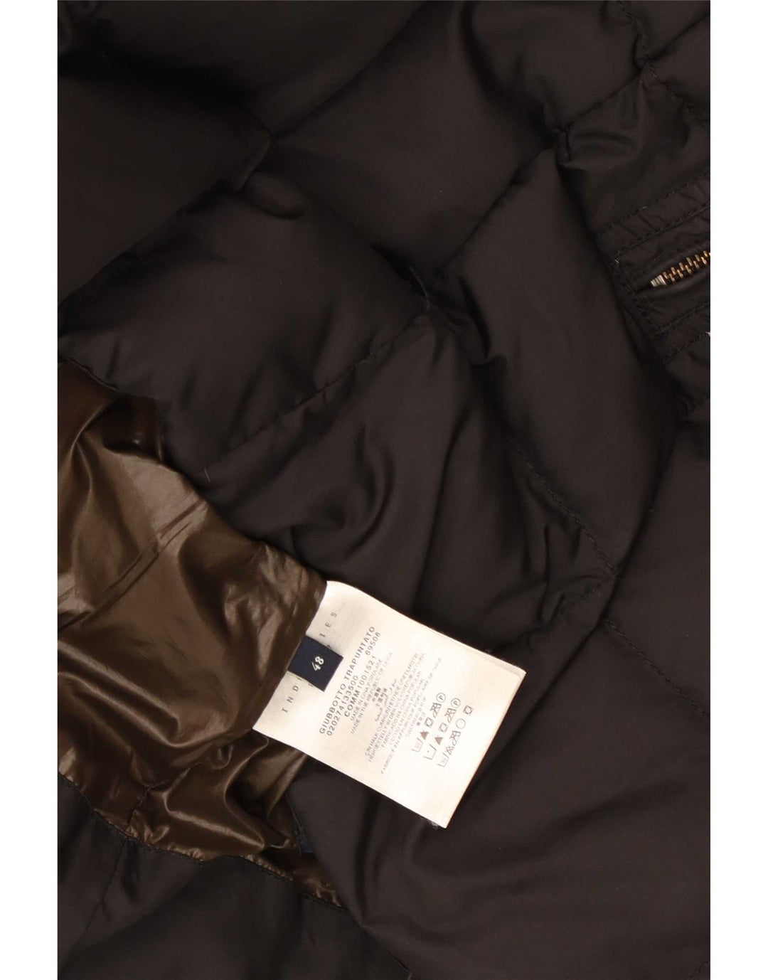Marina Yachting Mens Padded Jacket IT 48 Medium Black Polyester