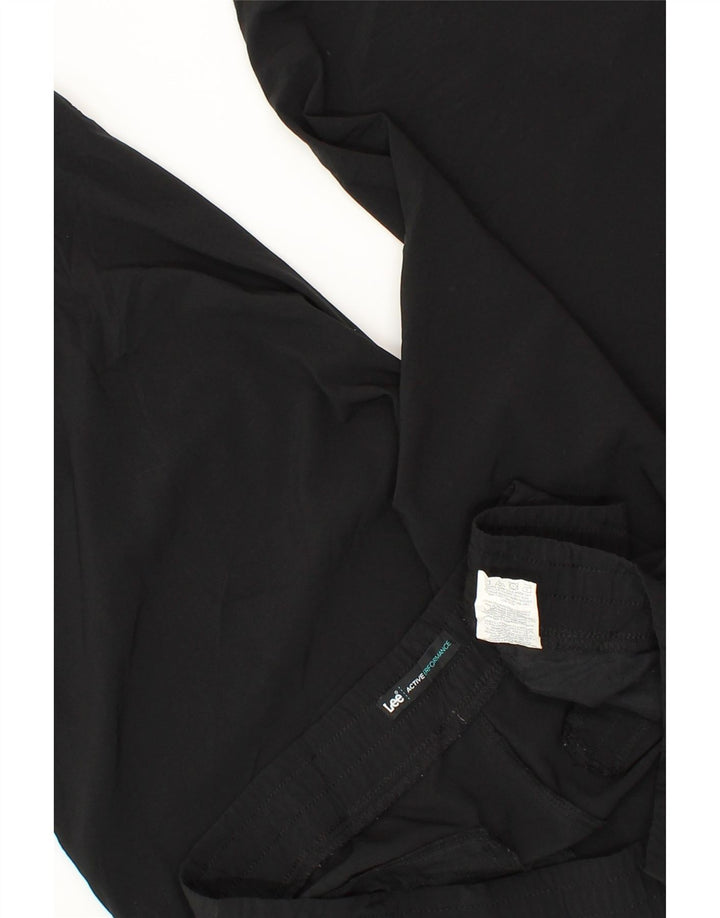 LEE Womens Sport Shorts US 22 3XL Black Polyester Vintage Lee and Second-Hand Lee from Messina Hembry 