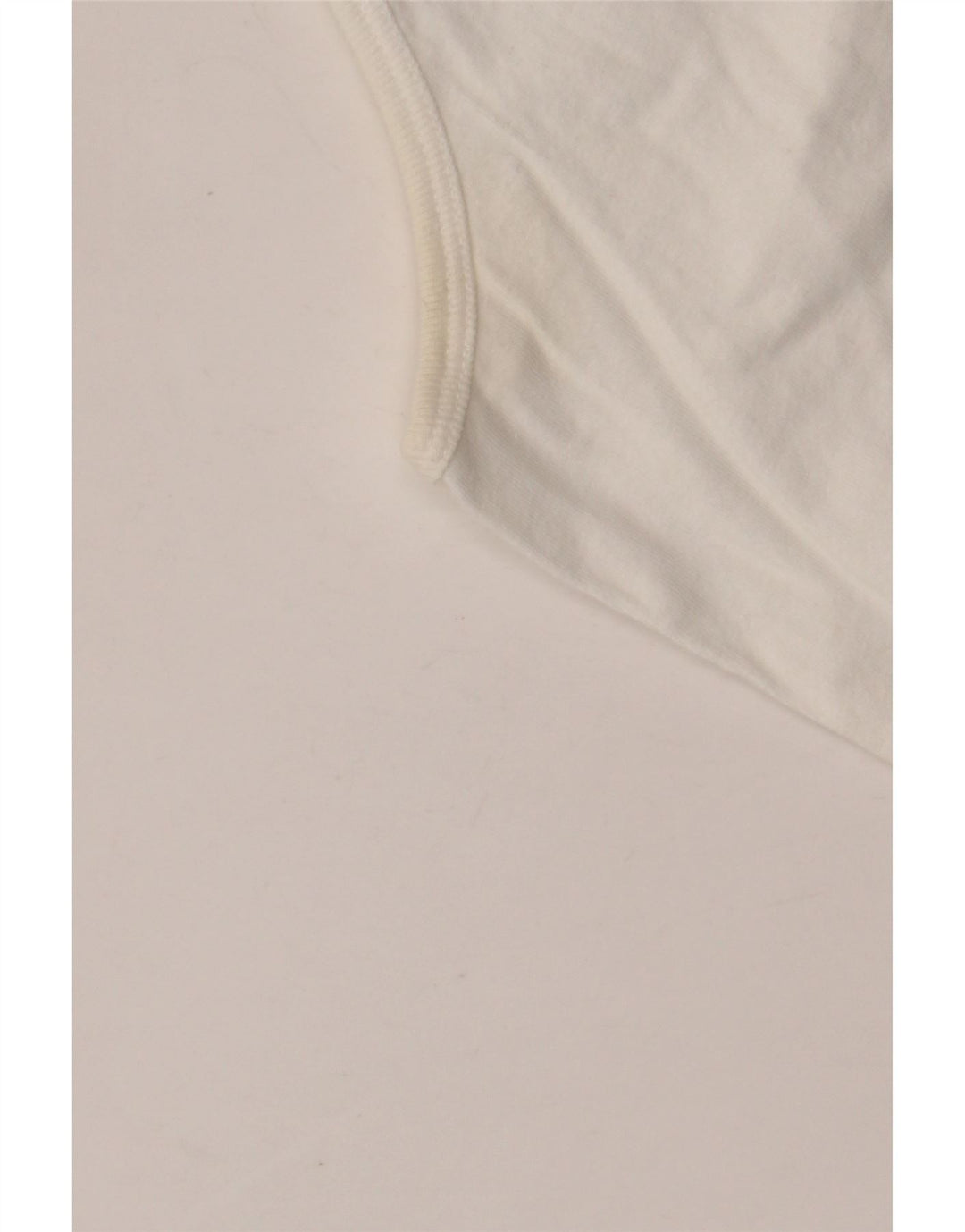 RUSSELL ATHLETIC Womens Vest Top UK 16 Large White Cotton
