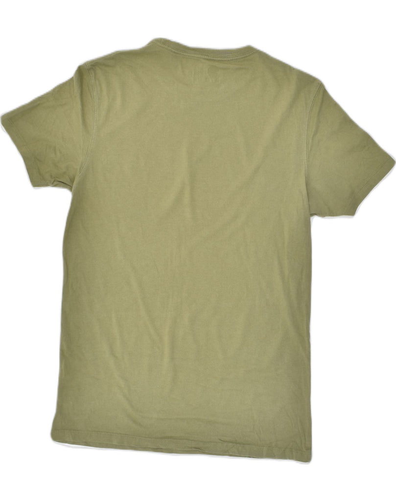 TIMBERLAND Mens T-Shirt Small Khaki Cotton | Vintage Timberland | Thrift | Second-Hand Timberland | Used Clothing | Messina Hembry 