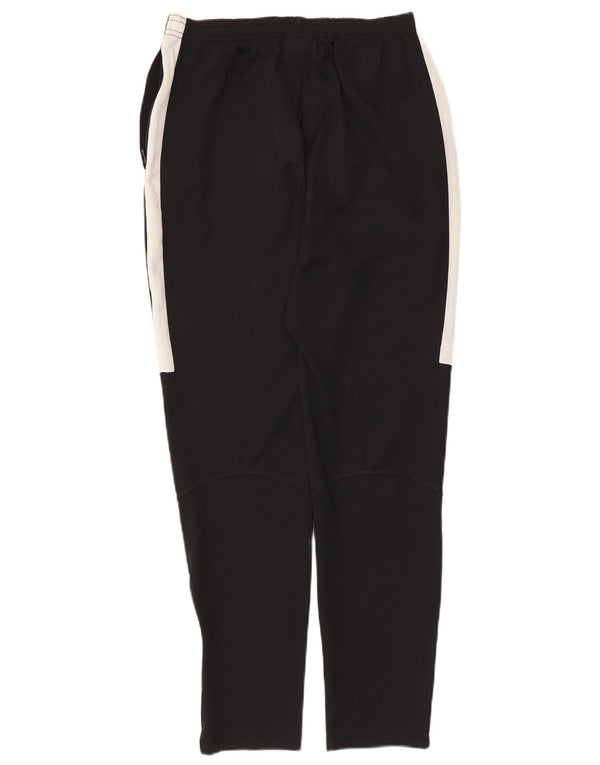 Nike Boys Dri Fit Tracksuit Trousers 13-14 Years XL Black Colourblock
