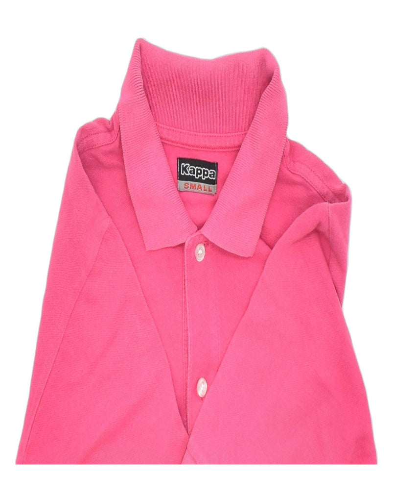 KAPPA Mens Polo Shirt Medium Pink Cotton Classic | Vintage | Thrift | Second-Hand | Used Clothing | Messina Hembry 