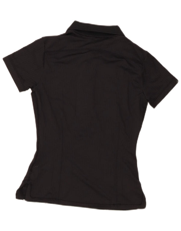 Nike Womens Polo Shirt UK 6/8 XS Black