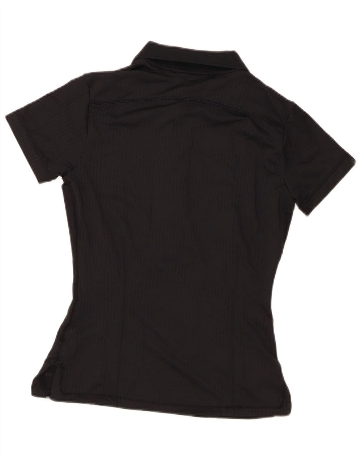 Nike Womens Polo Shirt UK 6/8 XS Black