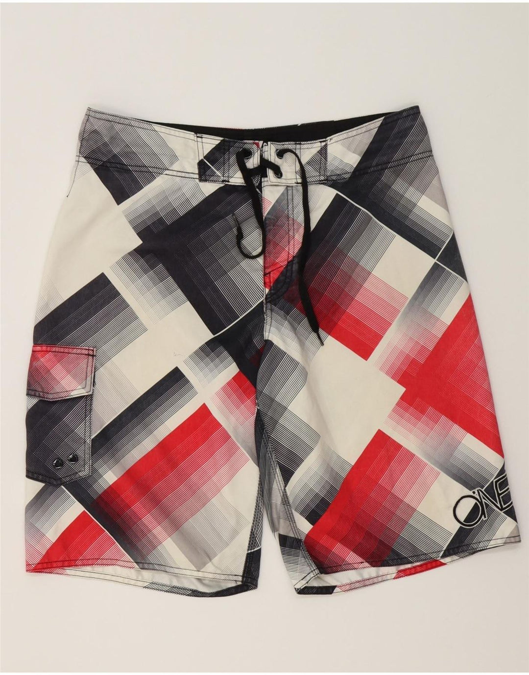 O'NEILL Mens Swimming Shorts Medium  Multicoloured Geometric Polyester