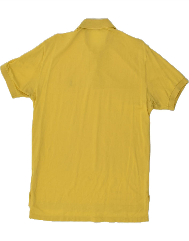 POLO RALPH LAUREN Mens Polo Shirt Medium Yellow Cotton | Vintage Polo Ralph Lauren | Thrift | Second-Hand Polo Ralph Lauren | Used Clothing | Messina Hembry 