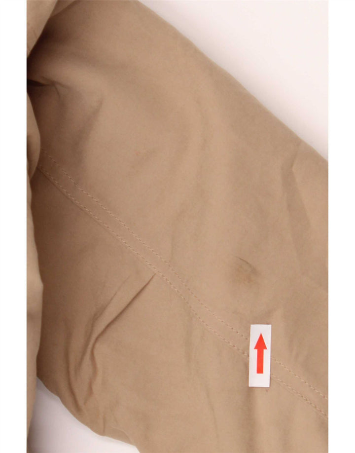 Marks & Spencer Womens Oversized Hooded Parka Jacket UK 14 Large Beige